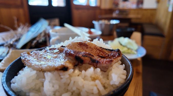 焼肉大ちゃん田村店 肉載せ