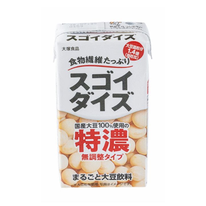 『大塚食品』のスゴイダイズ 無調整タイプ特濃｜長谷川あかりさんの常備食材