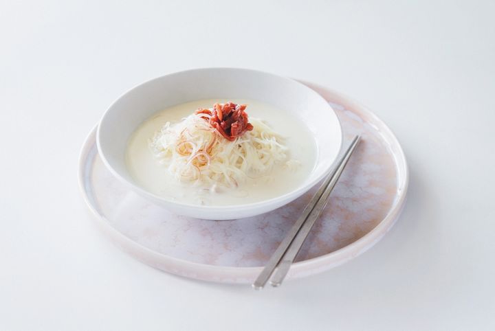 『大塚食品』のスゴイダイズ 無調整タイプ特濃｜長谷川あかりさんの常備食材