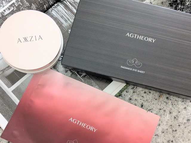 AXXZIA ビューティーアイズとエイジーセオリー ラディアンスアイシート