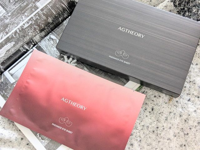 エイジーセオリー ラディアンスアイシートのパッケージ