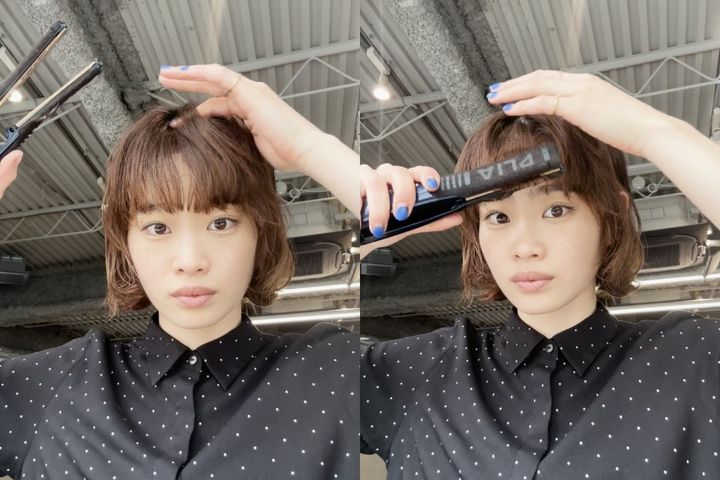 ワックス×ストレートレイヤー風ボブ【美容師監修ボブヘアアレンジ03nanuk】