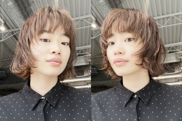 ワックス×ストレートレイヤー風ボブ【美容師監修ボブヘアアレンジ03nanuk】