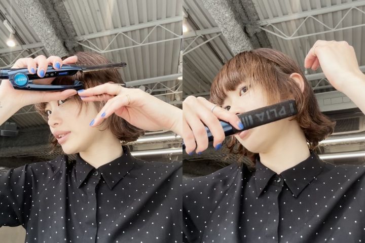 ワックス×ストレートレイヤー風ボブ【美容師監修ボブヘアアレンジ03nanuk】