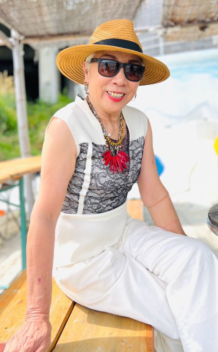 帽子のおしゃれを楽しむ