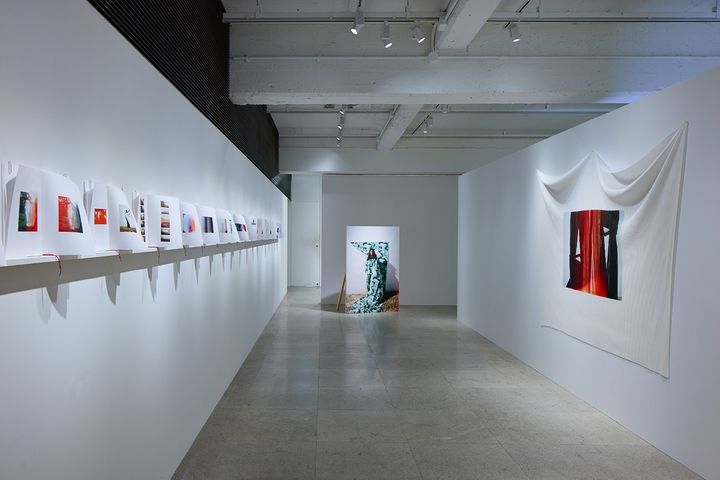 “Mark Borthwick: Something Out of Nothing Into Everything”展示会場写真