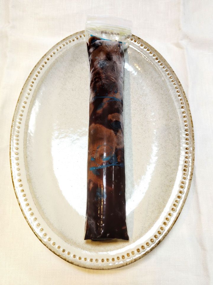 【簡単すぎる手作りアイス！】抹茶チョコアイス～100均の製氷袋で～