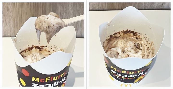 マックフルーリー チョコボール