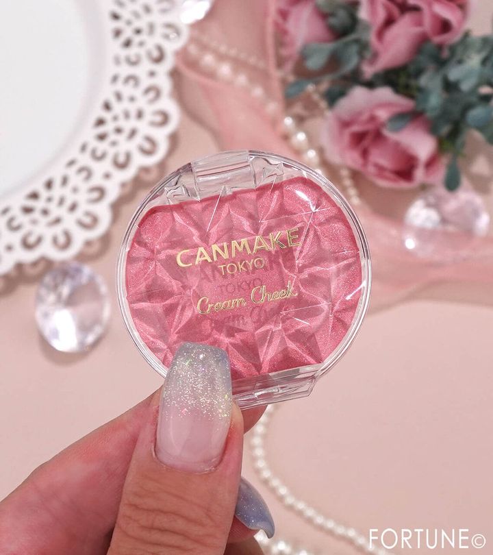 CANMAKE（キャンメイク）『クリームチーク（パール...