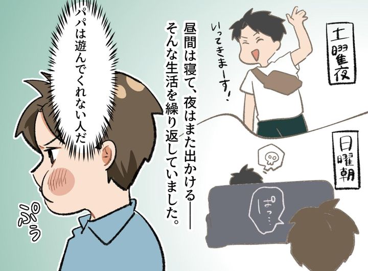 画像2: 寝てばかりのパパ