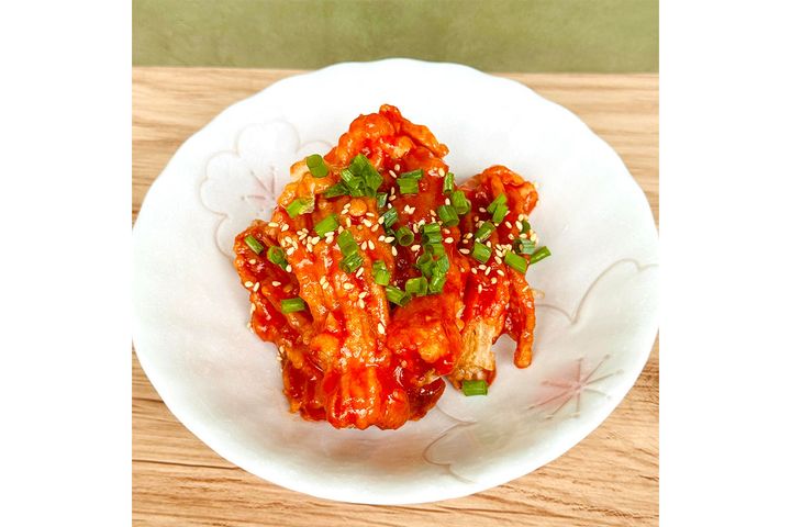 「韓国風えのき唐揚げ」