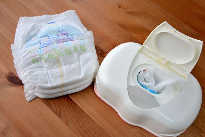 子育て家庭に欠かせない「おしりふき」