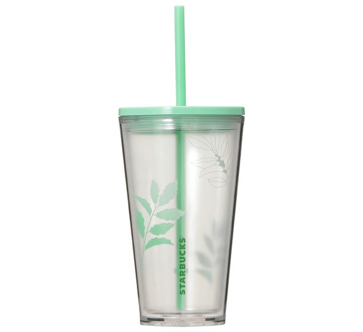 「コールドカップタンブラーコーヒーリーフ」473ml 2200円 ※冷たいドリンク専用 