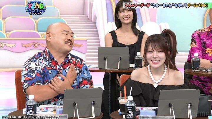 クロちゃんと田中れいな
