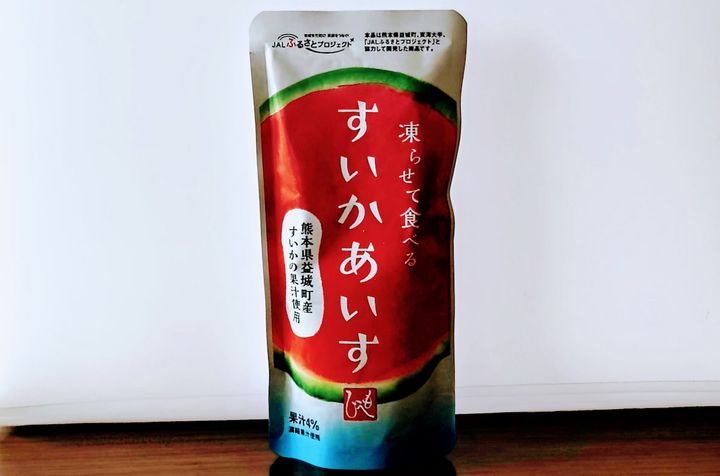 カルディコーヒーファーム「凍らせて食べるすいかあいす」
