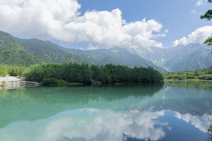 上高地 大正池