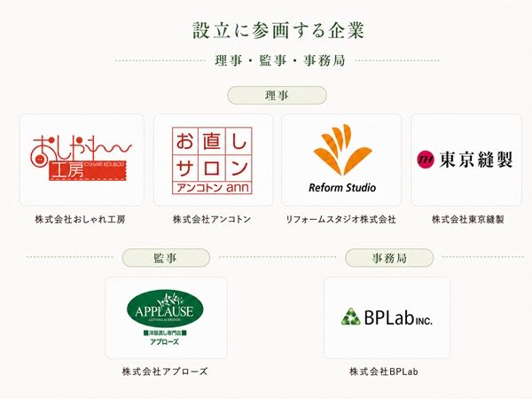 衣類・靴など“なおして使い続ける”文化を醸成。「日本サステナブルリペア協会」設立！