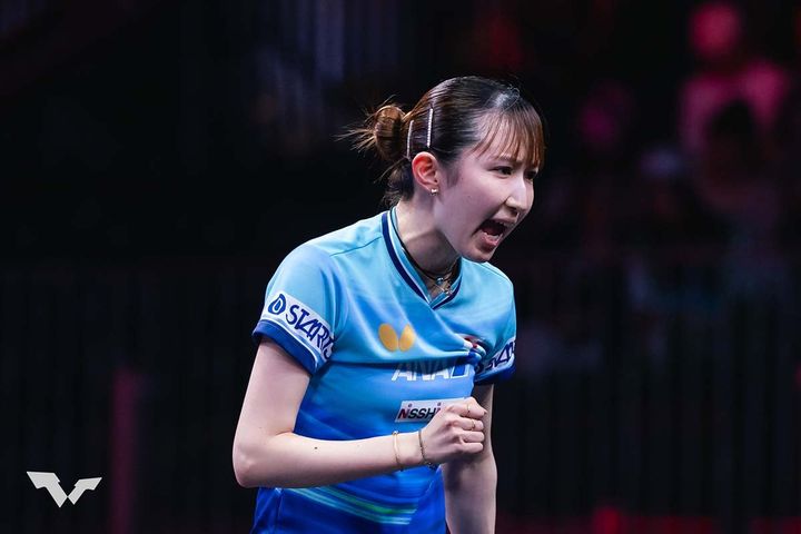 早田ひな（C）WTT