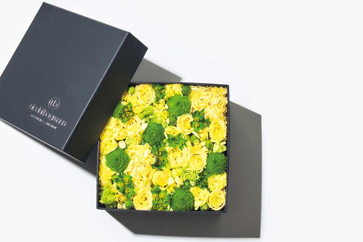 Nicolai Bergmann Flowers ＆ Designのフレッシュフラワーボックス