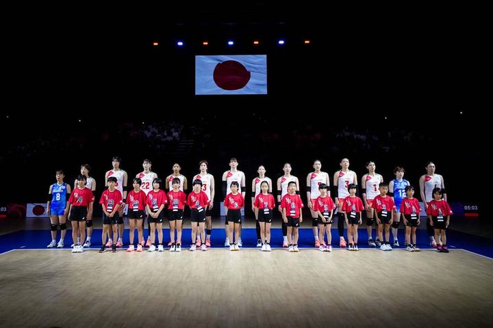 バレーボール女子日本代表（C）Volleyball World