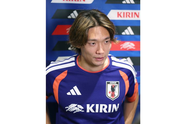 板倉滉選手（2026年06月30日撮影、時事通信）