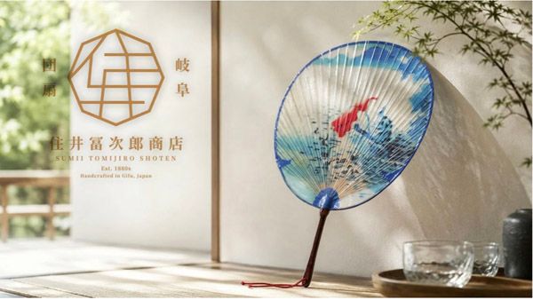 【岐阜県岐阜市】涼しげな「水うちわ」発売！岐阜うちわの老舗「住井冨次郎商店」長良川近くにオープン