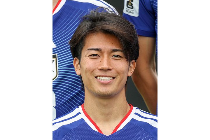 中村敬斗選手（2026年06月22日撮影、時事通信）