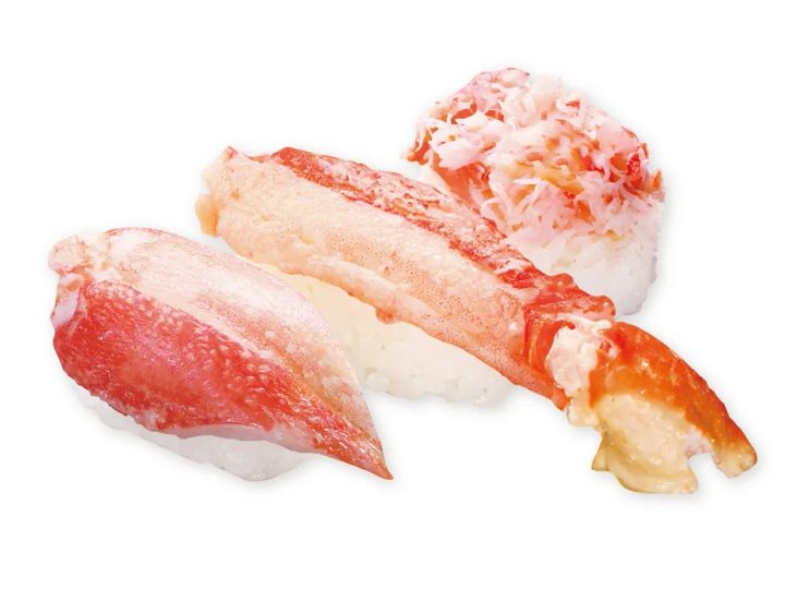かに三種盛り