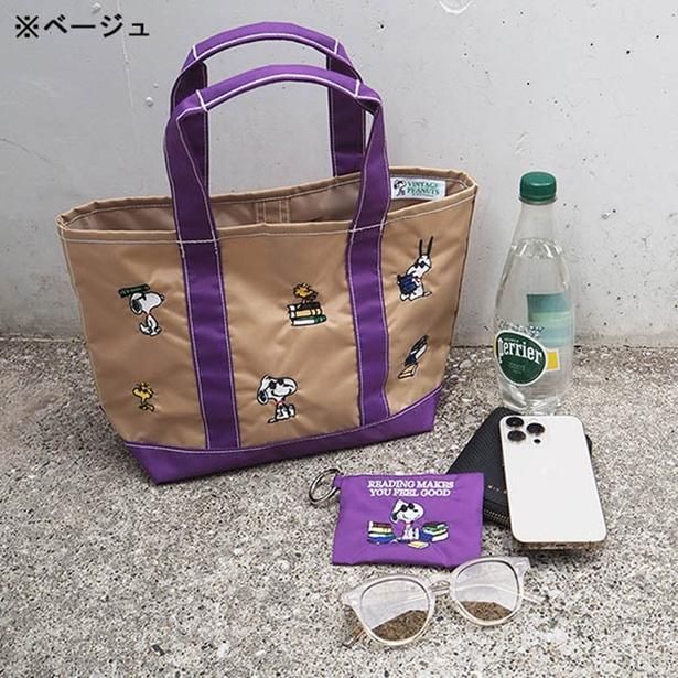 「舟形トート Мサイズ(ベージュ/ジョー・クール)」(4620円)