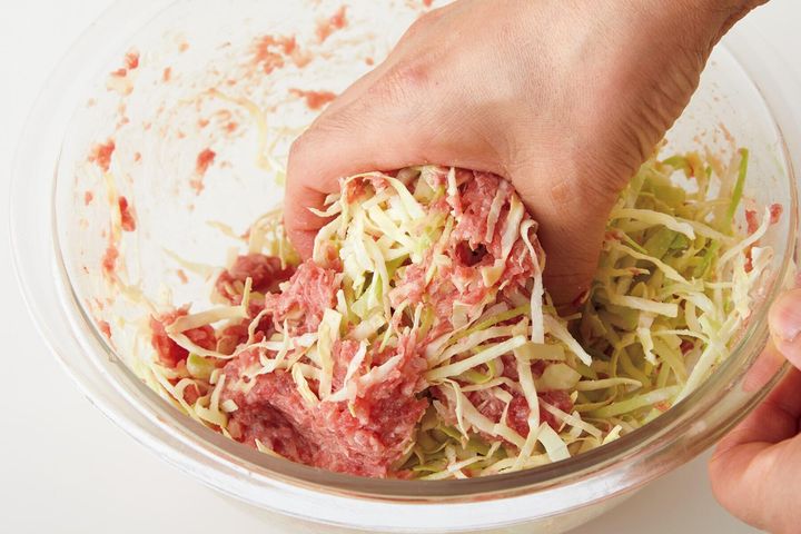 たねを4等分にする