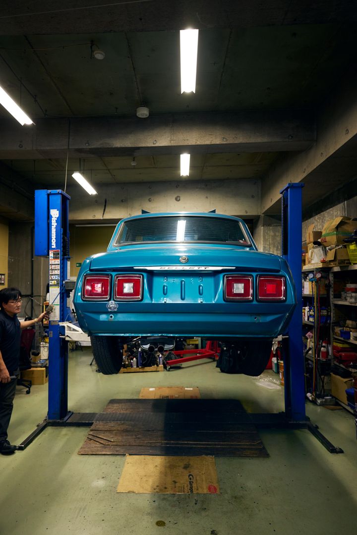 ベレットGTRの背面