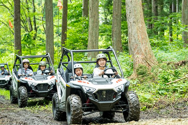 【長野県白馬村】白馬五竜に「バギーツアー」と「ペイントボール」登場！森を“モリモリ”楽しむ新体験