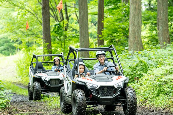【長野県白馬村】白馬五竜に「バギーツアー」と「ペイントボール」登場！森を“モリモリ”楽しむ新体験