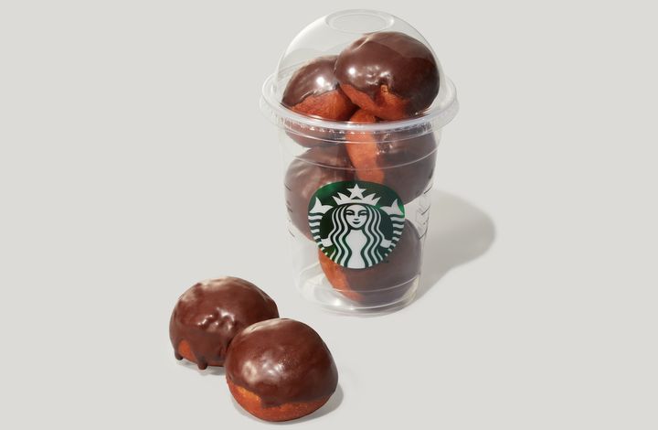 「チョコレート ドーナツボール」390円 ※ドライブスルー販売 
