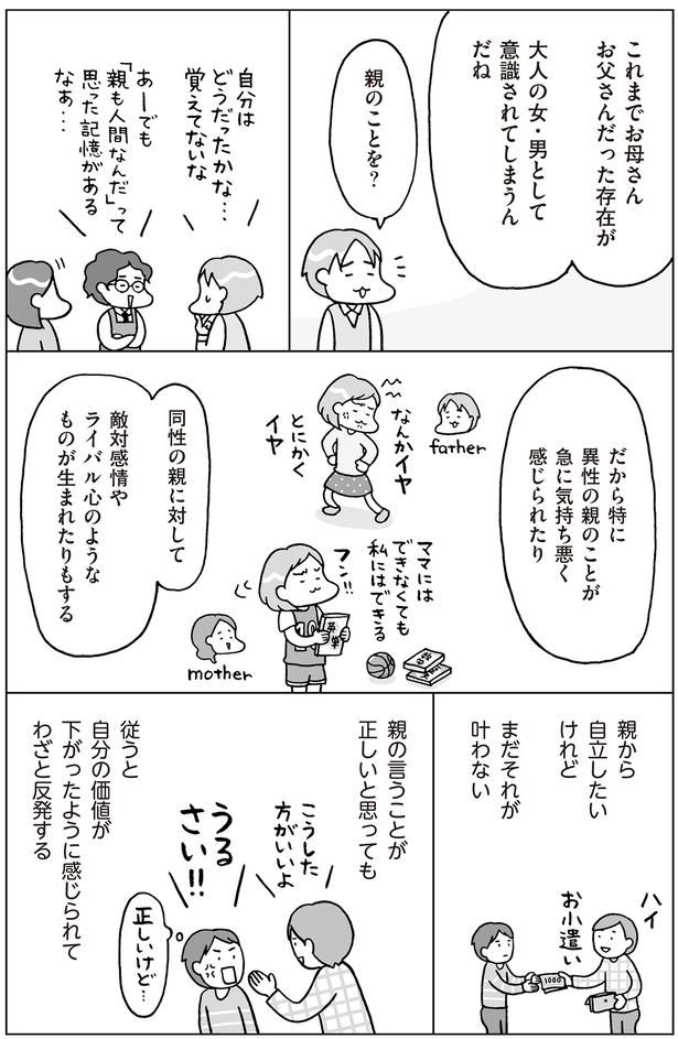 親から自立したいけれど （C）フクチマミ、村瀬幸浩／KADOKAWA