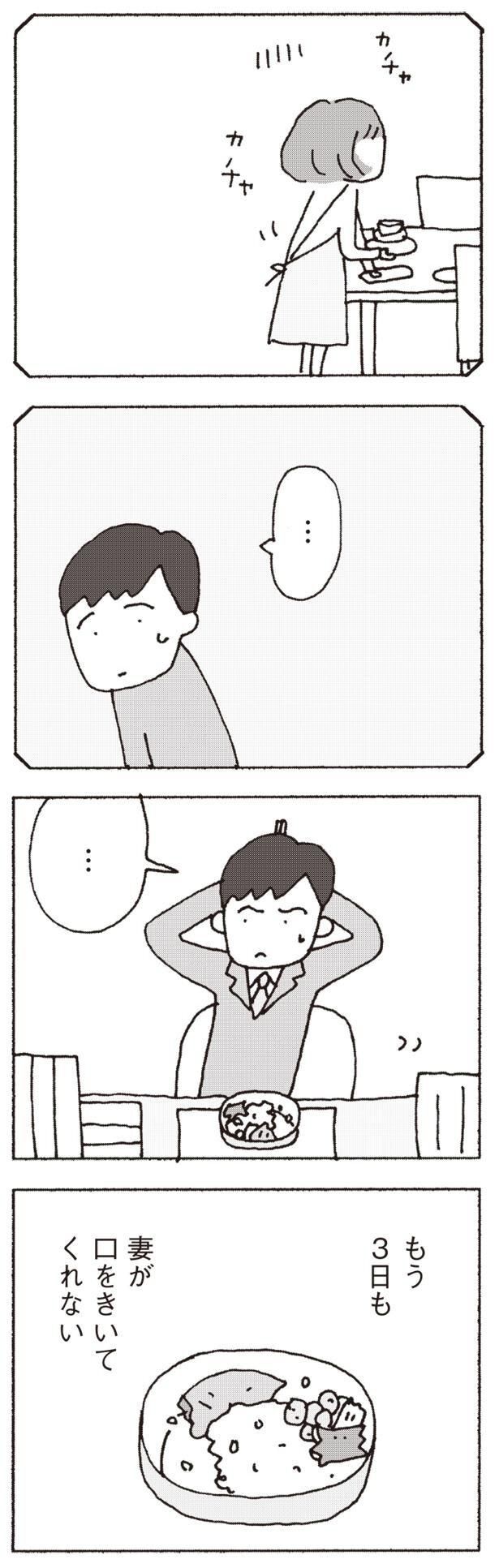 もう3日も妻が口をきいてくれない （C）野原広子／集英社