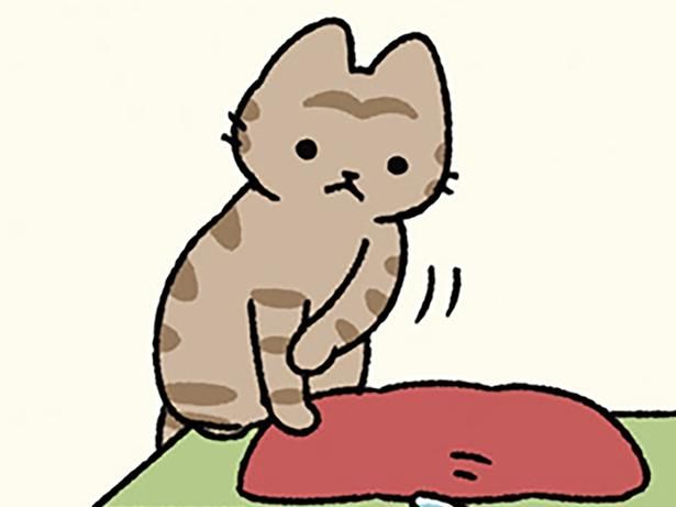 ねこのいたずらが… （C）ぱんだにあ／KADOKAWA