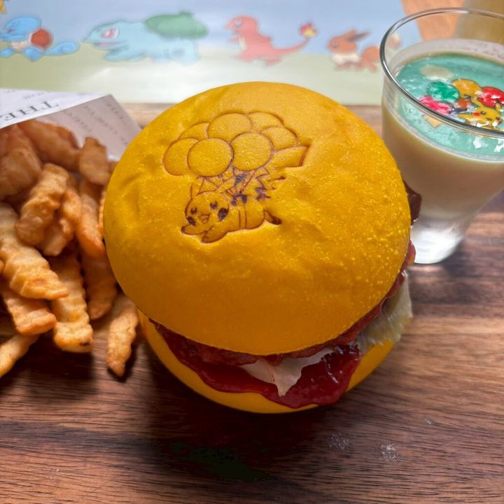 そらとぶピカチュウのグルメバーガーセット