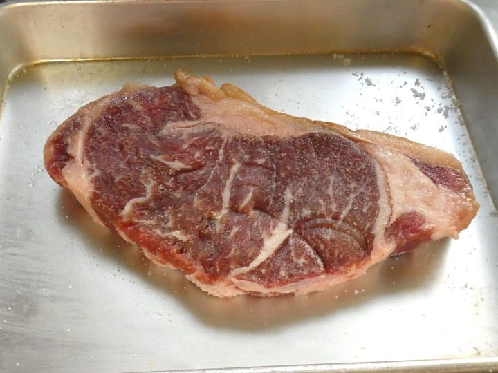 柔らかステーキの玉ねぎポン酢ソース
