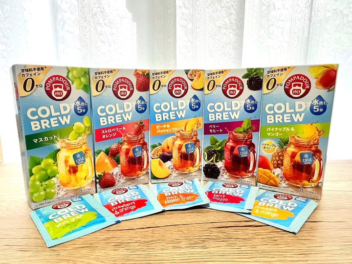ポンパドール「コールドブリューシリーズ」