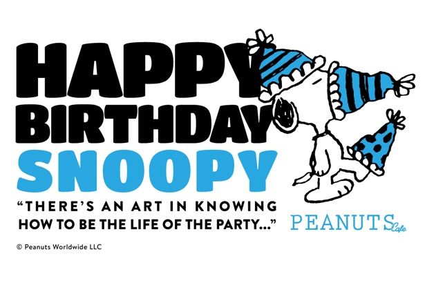 HAPPY BIRTHDAY SNOOPY 2026