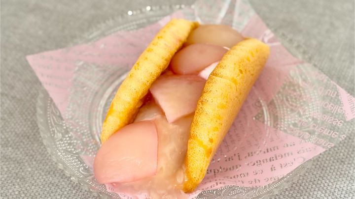 「秒で無くなる…」【ローソン】の桃スイーツが「一口ごとに幸せ」な味
