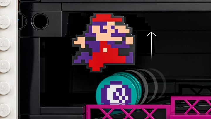 レゴ(R)ドンキーコング TM アーケードゲーム ジャンプマンが動くイメージ