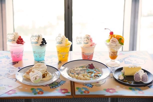 さまざまなコラボカフェメニューが味わえる 撮影：ソムタム田井
