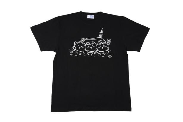 「Tシャツ」(全2種：各3300円／サイズはM・L・XL) (C)nagano (C)ナガノ/ 2026「映画ちいかわ」制作委員会 (C)TOKYO-SKYTREE