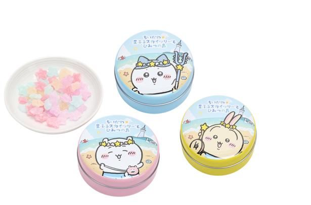 「キャンディー缶」(全3種：各880円) (C)nagano (C)ナガノ/ 2026「映画ちいかわ」制作委員会 (C)TOKYO-SKYTREE