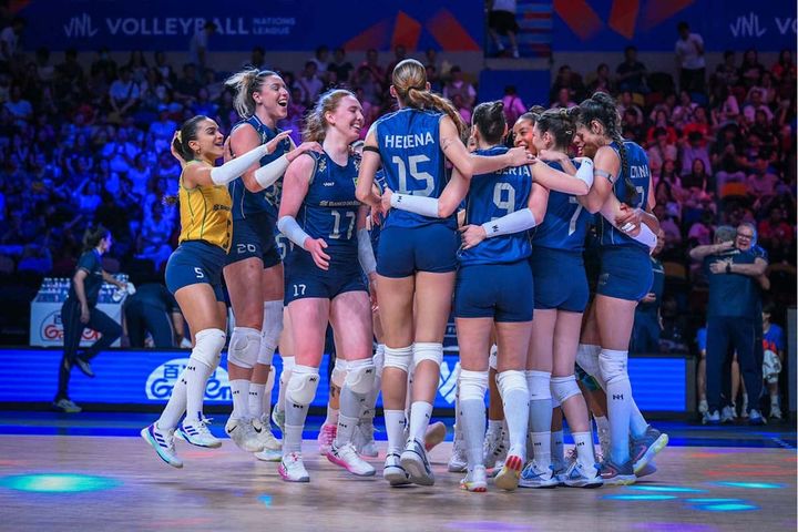 バレーボールブラジル女子代表（C）Volleyball World