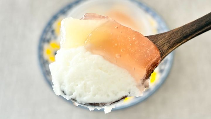 桃の甘みがたまらん！【ローソン】ふんわりチーズもおいしいスイーツ