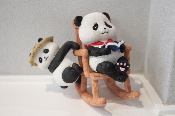 パンダの置物