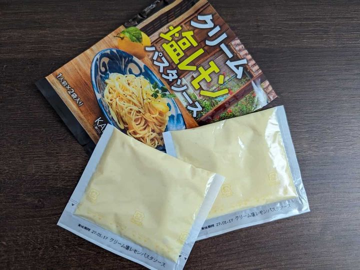 カルディコーヒーファーム クリーム塩レモンパスタソース